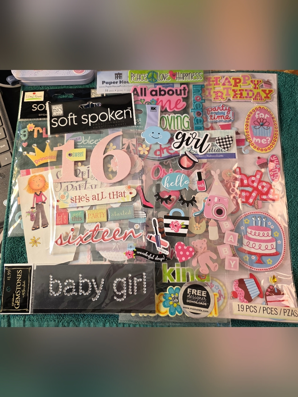 Girl Stickers